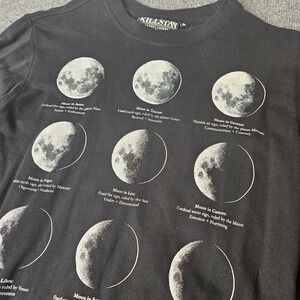 Killstar Womens Sweatshirt‎ Size Small Zodiac Moons Goth Emo